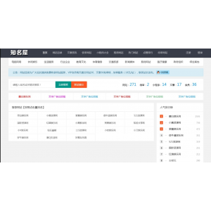 Thinkphp内核打造，简洁版918国际导航风格网址导航源码